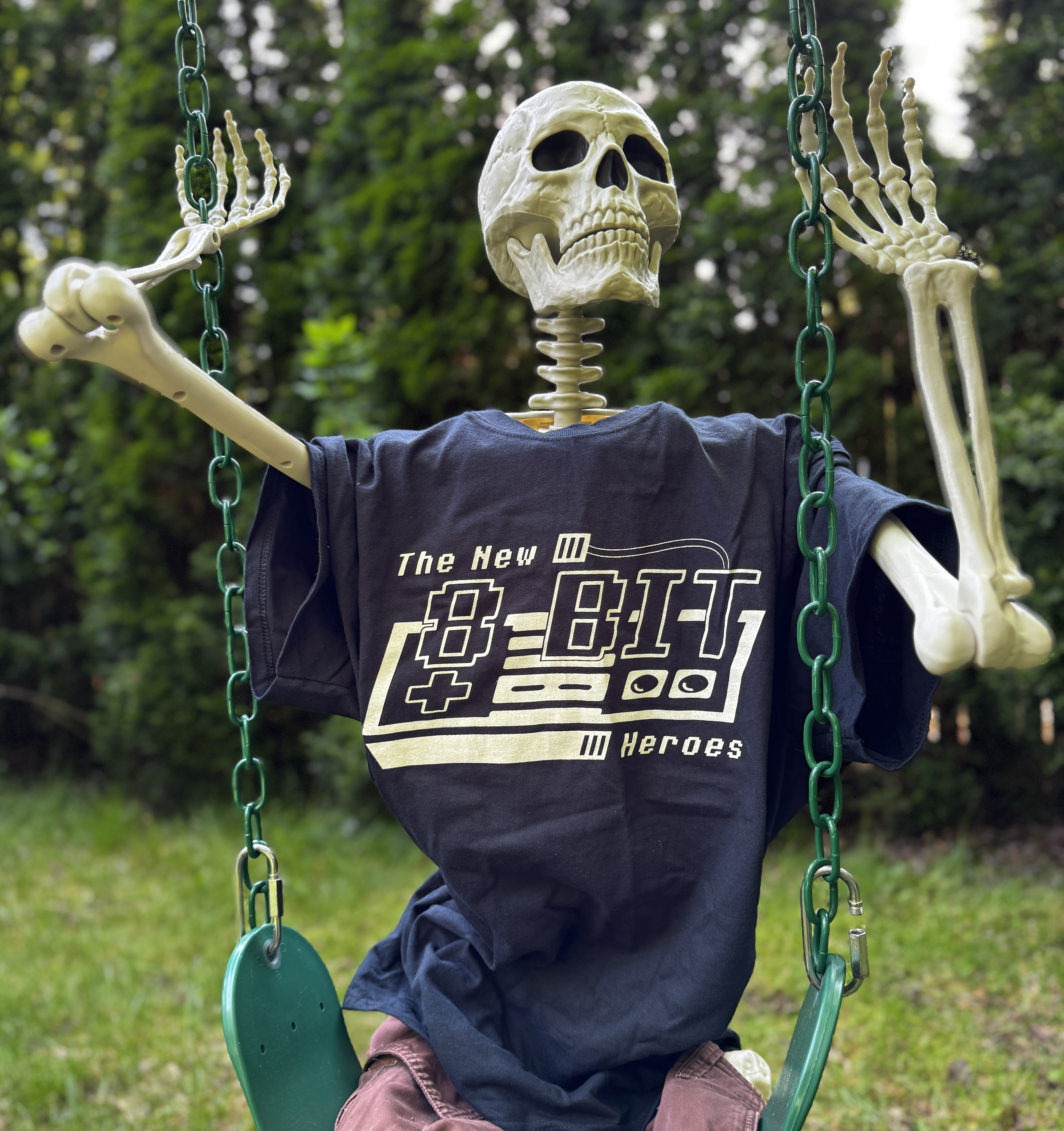 The New 8-bit Heroes t-shirt - Ultra-rare!