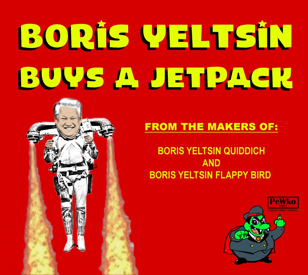 Boris Yeltsin Buys A Jetpack